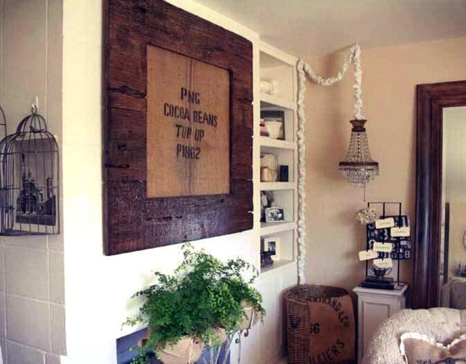 decorar-con-arpillera-cuadros