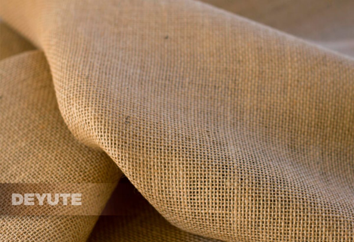 Tela di juta ripiegata sul dorso 250 gr_m2 larghezza 100 cm