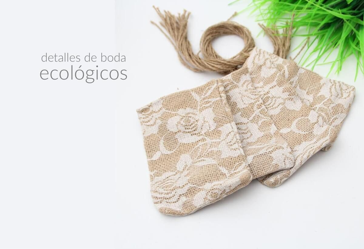 detalles de boda ecológicos