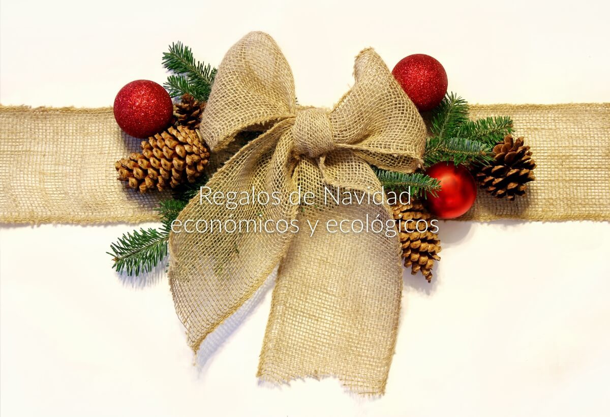 regalos de Navidad económicos y ecológicos
